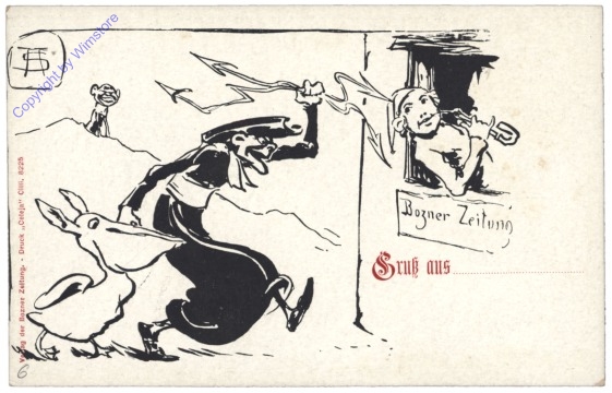 ak153368 Bolzano (Bozen), Bozner Zeitung