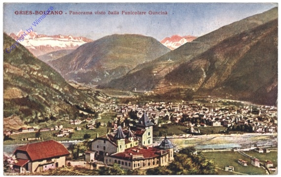 ak153378 Bolzano (Bozen), Gries, Panorama