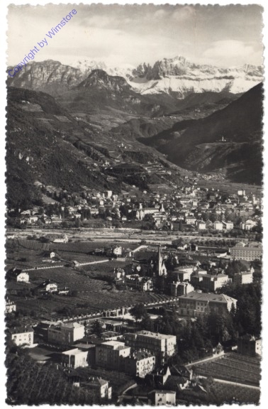 ak153385 Bolzano (Bozen), Gries gegen die Dolomiten