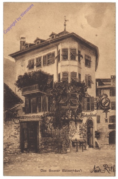 ak153389 Bolzano (Bozen), Das Bozner Batzenhäus'l