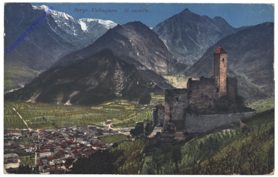ak153400 Borgo Valsugana, Il castello