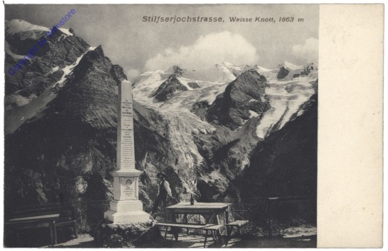 ak153404 Bormio, Stilfserjochstrasse, Weisse Knott