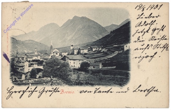 ak153405 Bormio, Ortsansicht