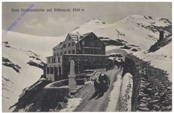 ak153406 Bormio, Hotel Ferdinandshöhe und Stilfserjoch