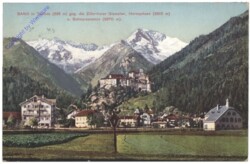 Campo Tures (Sand in Tauers), geg. die Zillerthaler Gletscher, Hornspitzen u. Schwarzenstein