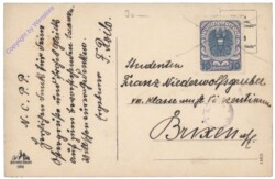 Campo Tures (Sand in Tauers), geg. die Zillerthaler Gletscher, Hornspitzen u. Schwarzenstein