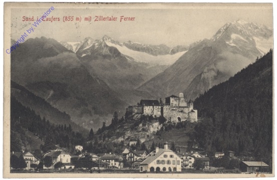 ak153468 Campo Tures (Sand in Tauers), mit Zillertaler Ferner