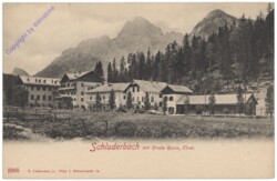 Carbonin (Schluderbach), mit Croda Rossa