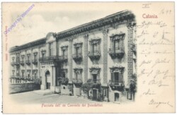 Catania, Facciata dell' ex Convento dei Benedettini