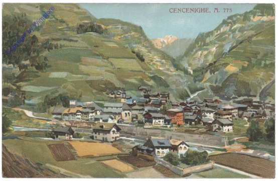 Cencenighe Agordino, Ortsansicht