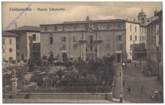 ak153508 Civitavecchia, Piazza Calamatta