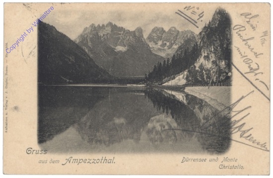 Cortina d'Ampezzo (Haydn), Dürrensee und Monte Christallo