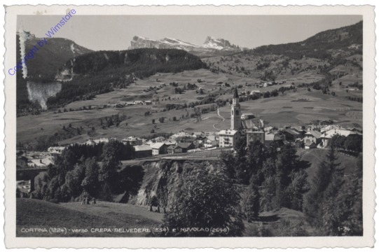Cortina d'Ampezzo (Haydn), Ansicht