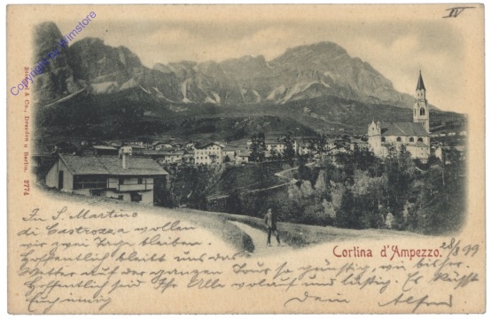 Cortina d'Ampezzo (Haydn), Ortsansicht