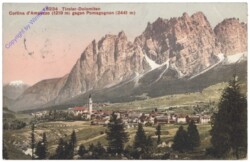 Cortina d'Ampezzo (Haydn), gegen Pomagognon