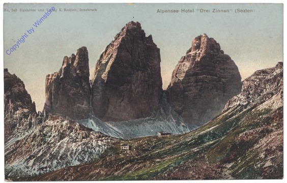 Dobbiaco (Toblach), Alpenseehotel "Drei Zinnen"