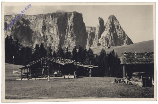 Dolomiti (Dolomiten), Boccia di Monte sulla Alpe Siusi