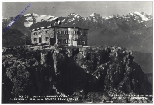 Dolomiti (Dolomiten), Rittnerhorn Haus