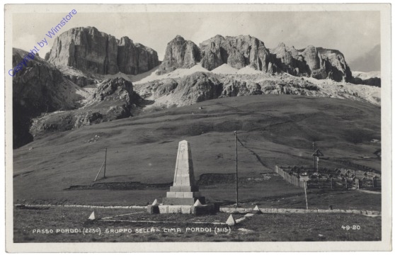 ak153614 Dolomiti (Dolomiten), Passo Pordoi, Gruppo Sella