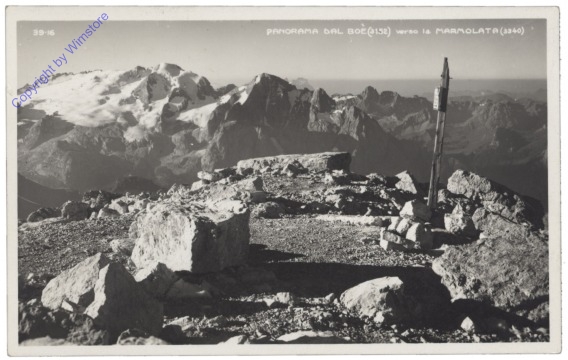 ak153616 Dolomiti (Dolomiten), Panorama dal Boe