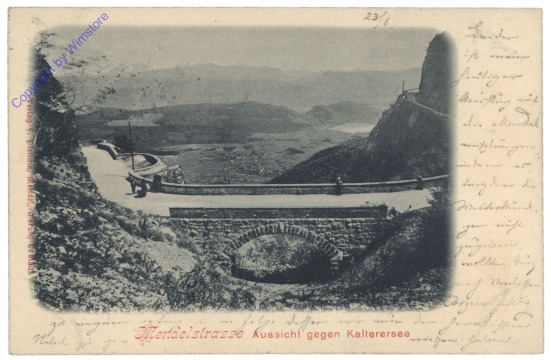 Eppan, Mendelstrasse, Aussicht gegen Kalterersee