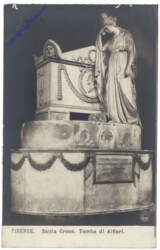 Firenze (Florenz), Santa Croce, Tomba di Alfieri