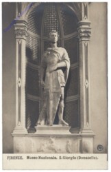 Firenze (Florenz), Museo Nazionale, S. Giorgio (Donatello)