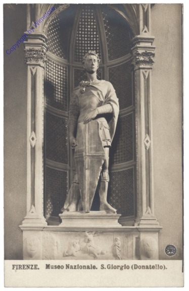 Firenze (Florenz), Museo Nazionale, S. Giorgio (Donatello)