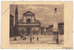 Firenze (Florenz), Piazza e Chiesa di S. Maria Novella