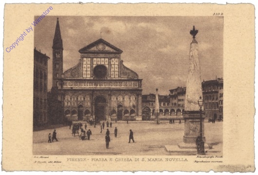 Firenze (Florenz), Piazza e Chiesa di S. Maria Novella
