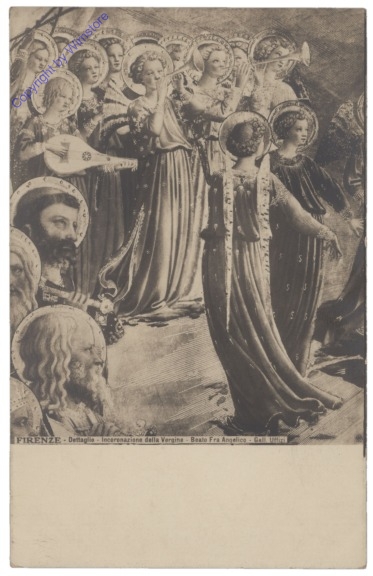 Firenze (Florenz), Dettaglio - Incoronazione della Vergine