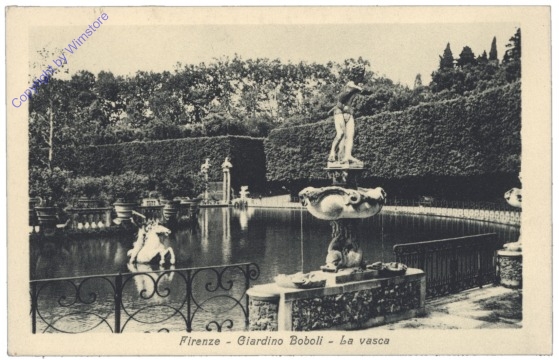 Firenze (Florenz), Giardino Boboli, La vasca