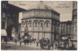 Firenze (Florenz), Battistero e Loggio del Bigallo