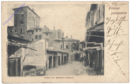 Firenze (Florenz), Piazza del Mercato vecchio