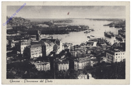 Genua, Panorama del Porto
