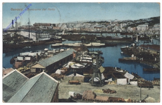 Genua, Panorama del Porto