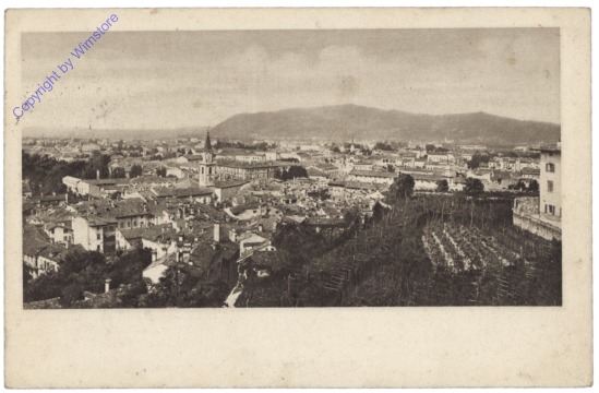 Gorizia (Görz), Panorama verso Friuli
