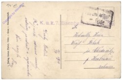 Gorizia (Görz), Podgora und Calvarienberg vom Castell