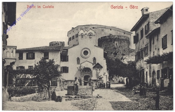 Gorizia (Görz), Partie im Castello