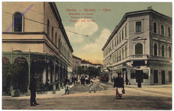 Gorizia (Görz), Theater und Corso