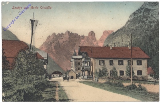 Landro (Höhlenstein), und Monte Cristallo