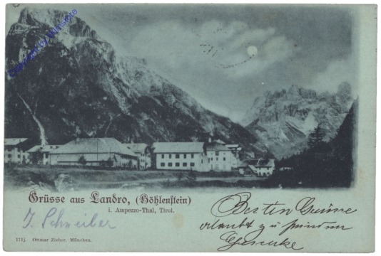 Landro (Höhlenstein), Grüße aus