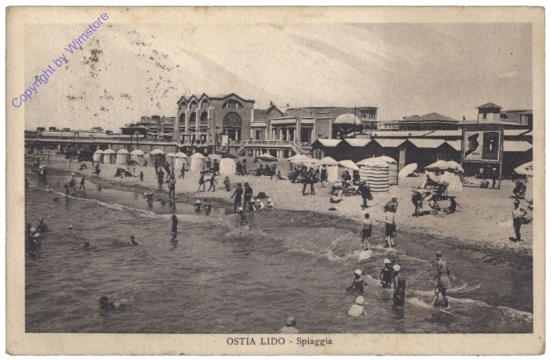 Lido di Ostia, Spiaggia