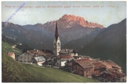 Livinalongo del Col di Lana (Buchenstein), gegen Monate Civetta