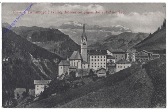 Livinalongo del Col di Lana (Buchenstein), gegen Boe