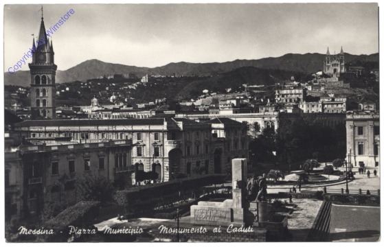 Messina, Piazza Municipio