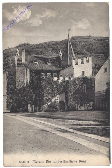 Merano (Meran), Die landesfürstliche Burg