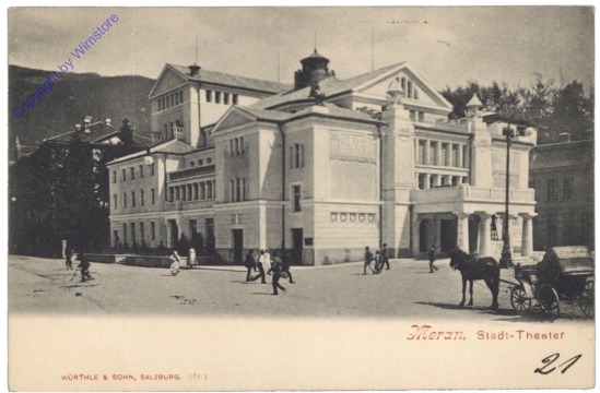 Merano (Meran), Stadt-Theater