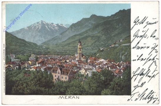 Merano (Meran), Ortsansicht