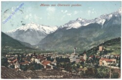 Merano (Meran), von Obermais gesehen